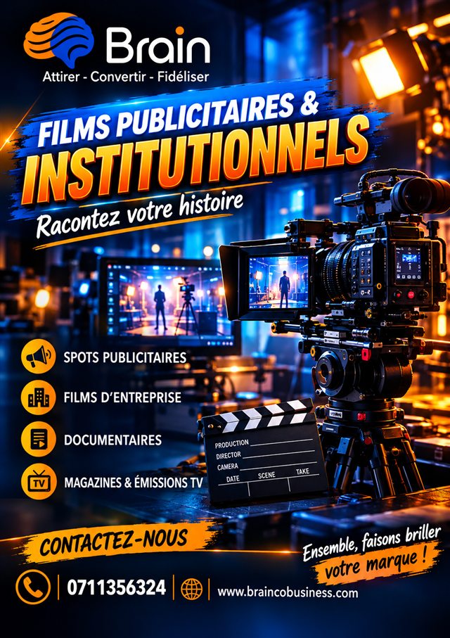 Film audiovisuel BRAIN, vidéo YouTube